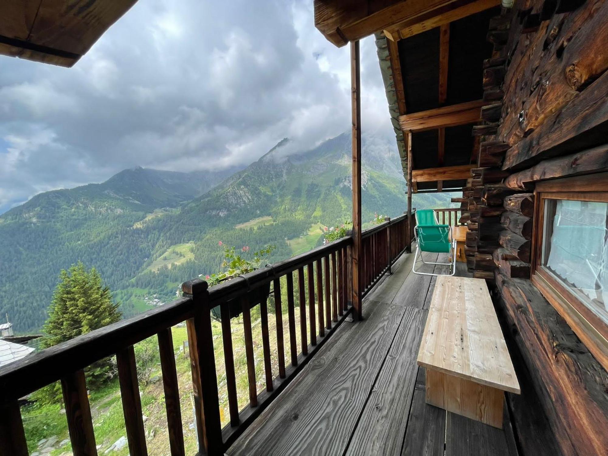 Hotel Rifugio Guide Frachey Saint Jacques Esterno foto
